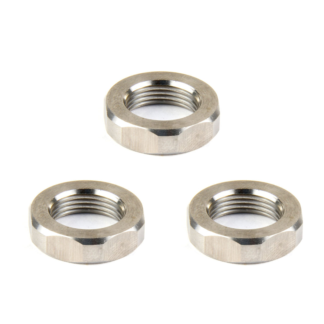 Stainless Steel 3 PCS 1/2-28 Thread Jam Nuts for 223